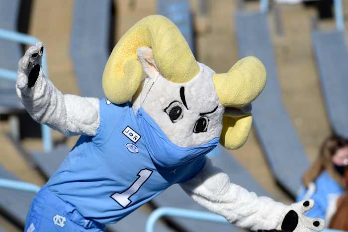 UNC football mascot Rameses